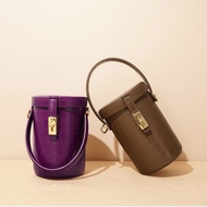 2024 New Style Cylinder Bag Premium Bucket Bag Female Lunch Bag Crossbody Small Cylinder Bag Mini Fa