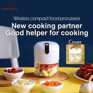 CS_Mini Blender Garlic Chopper Electric Food Chopper Portable Blender Food Processor Meat Grinder Pe