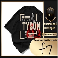 F7Oversize Men's Tshirt/ Oversized Distro Boxing Mike Tyson T-Shirt / Men's Distro T-Shirt / Team Ty