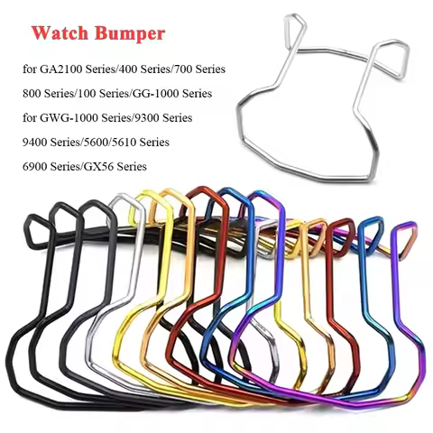 Stainless Steel Watch Bumper for DW5610/5600 DW6900 GA2100 GWG1000/700 GX56 GA700 GW9300 Metal Watch