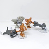 5pcs tom and jerry set figures/tom and jerry figures 5pcs/tom and jerry action figures/cat displays 