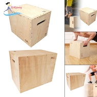[Whweight] Box Multifunctional Wooden Plyometric Box Plyometric 1 Agility Box for Lunges Workout Squ