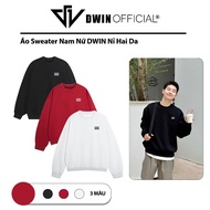 DWIN basic loose form unisex double-skin sweatshirt for men and women Local Brand Premium Edition