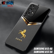 Softcase SAMSUNG Galaxy A13 4G Casing SAMSUNG Galaxy A13 5G Case Glossy Casing Shiny Glass Protector