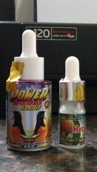 [Paket Hemat] Power Murai Konslet & Metabolisme White Crystal Vitamin Penggacor Max