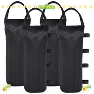EMIL 1/4Pcs Tent Sandbag, with Handle Black Garden Gazebo Foot Leg, Portable Canopy Sand Shelter Cam