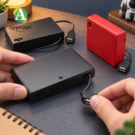 APPEAPE AA Battery Holder, With Switch With Cover AA Battery Box AA Battery ,  With USB Power Batter