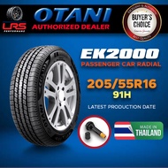 .OTANI 205/55 R16 91H - EK2000 (Thailand made, with free tire valve)