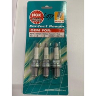 NGK SPARK PLUG BKR5E-11 (3PCS) - Perodua Kenari Kelisa Viva Myvi 1.0 Kancil 850EZ