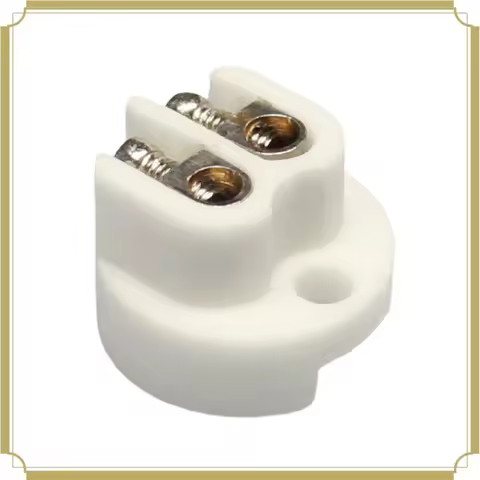 MS09 Ceramic Lamp Holder with 4 Screws, A35 MS09, G6.35 / GX5.3 / G4 Surgical Light Socket