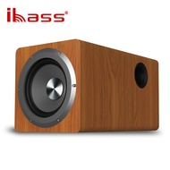 ibass 100W 6.5 นิ้ว ตู้ลำโพงซับ Active Subwoofer ซับวูฟเฟอร์ สำหรับ โฮมเธียเตอร์ (มีแอมป์ขยายสัญญาณใ