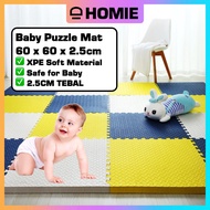 Baby Playmat 60x60x2.5CM Thick EVA Foam Play Mat Puzzle Carpet Mat Bayi Puzzle Floor Carpet Karpet B