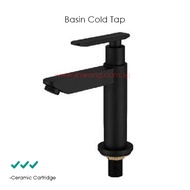 Basin Cold Tap Black JW-K321BB PUB APPROVAL rubinetterie Pozzi