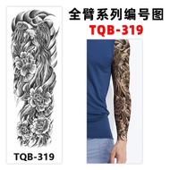 Full Arm Tattoo Decal Flower Arm Tattoo Sticker Sexy Big Flower Arm Waterproof Big Arm Flower Leg Ta