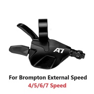 A7 Shifter for 4/5/6/7 speed external setup brompton 3sixty pikes aceoffix