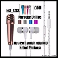Smule Mini Headset Microphone / Mini Smule Microphone / Headset Mic Karaoke For Smule- Gadgetin.id1