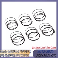STD Engine Parts 6pcs Piston Rings Set Fit 3.0 L 306PS AJ126 SCV6 12-25 For JAGUAR LAND ROVER GAS DO