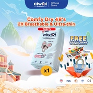 Aiwibi Baby Comfy Dry Diapers Tape & Pants