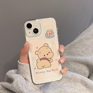 Back to cartoon Winnie the Pooh for iphone 14 pro max 13 Pro Max i13 13pro 11 Pro Max i11 X XR Xs Ma