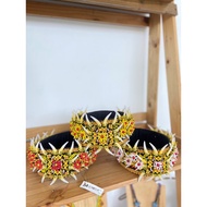 Kaltim Beads - Dayak Girl's Hat / Kalimantan Dayak Girl's Bridal Hat / Kalimantan Dayak Dance Hat