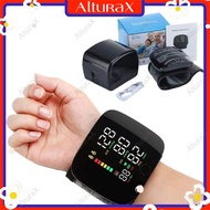 AlturaX Big LCD Display Digital Blood Pressure Monitor Wrist Style Rechargeable With Voice