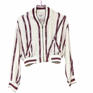 【美收精品】HERMÈS 100%絲稠經典短版拉鍊連帽落肩夾克外套+內搭長袖上衣與背心三件套  5-412 5-413 5-414【隔月月中將轉賣至日本 上架期限30天】