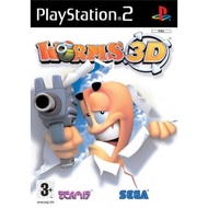 PS2 GAME DVD -  Worms 3D