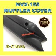 NVX 155 EXHAUST COVER NVX 155 MUFFLER COVER NVX155 EXHAUST PLATE NVX-155 EXHAUST MUFFLER CAP NVX 155