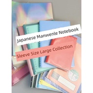 sampul buku tulis balut buku Manwenle A5A4B5 buku nota SESSION penutup pelindung buku longgar CLARTE
