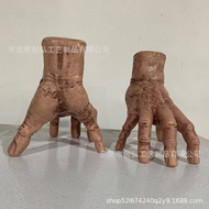 Ready Stock Wednesday thing Palm Decoration Horror Adams Broken Hand Family Wednesday Broken Hand La