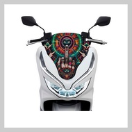 Windshield sticker - visor pcx 150 latest cool motif 1305 - 1312