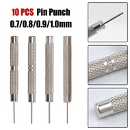 User Friendly Watch Bracelet Pin Remover Tool 10Pcs Iron Pin Punches 0 7mm 1 0mm