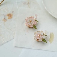 櫻花 - 樹脂花 口罩磁扣 香氛口罩扣 香氛扣