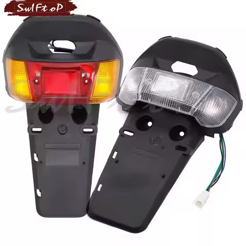 Tail Light Lamp Rear License Plate Taillight Support Holder Fender Mudguard Cover For Yamaha 3KJ JOG