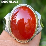 Yemen Natural Agate Ring