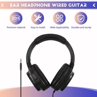 Guitar Headphone Retractable Foldable Wired Stereo Headphone
