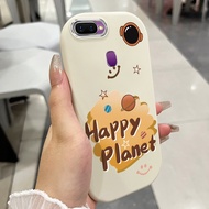 Case For OPPO F9 Pro A7X A9 2019 A9X Realme 2 U1 Happy Planet Phone Heart Shape Shockproof Round And