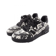 【二手】路易威登LOUIS VUITTON運動鞋 LV Trainer 系列漫畫圖案皮革 LV Trainer 系列男士運動鞋 二手 A