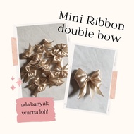 Double bow Mini Ribbon Ribbon