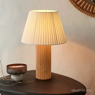 Japanese Style Log Style Living Room Sofa Side Table Lamp Designer Nanyang Retro Lonely Style B & B 