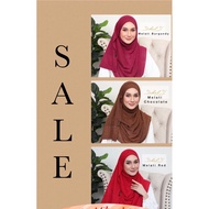 CLEAR STOCK KNITTED INSTANT SHAWL GLITTER MELATI