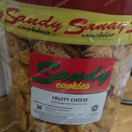 Sandy Cookies Fruity Cheese kuker Sandy Merah