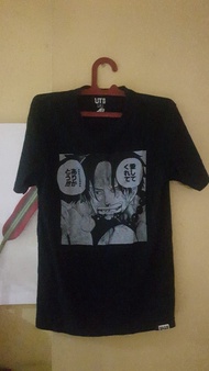 Baju T - Shirt Grafis Pria Uniqlo JUMP 50th One Piece Ace ORIGINAL