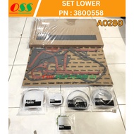 SET LOWER ENGINE GASKET CUMMINS 6CT PN 3800558