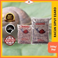 Racun Siput Esaro 500g 2kg Perawis Aktif Metaldehyde 5.0% GR Molluscicides Siput Babi Lintah Bulan