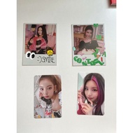 ITZY CRAZY IN LOVE PHOTOCARD AND POLAROID YEJI, LIA, RYUJIN, CHAERYEONG, YUNA