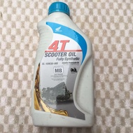 COD MOTORCYCLE HONDA SCOOTER OIL FULLY SYNTHETIC 4T SL 10W-30 MB (1 LITER)