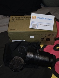 98%新 Sigma 20-200mm F3.5-6.3 DG Contemporary for Sony E-mount 行貨長保養至2029年2月 20-200超廣角天涯鏡 A1/A7/A9專用