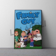 Wooden Poster Wall Decoration - Family Guy