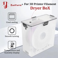 For 3D Printer Filament Dryer Box PLA ABS PETG Filament Sealing  Moisture-Resistant Real-Time Monito